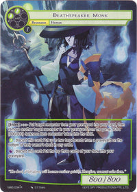 Deathspeaker Monk (Full Art) (NWE-034 R) [A New World Emerges] - POKÉ JEUX