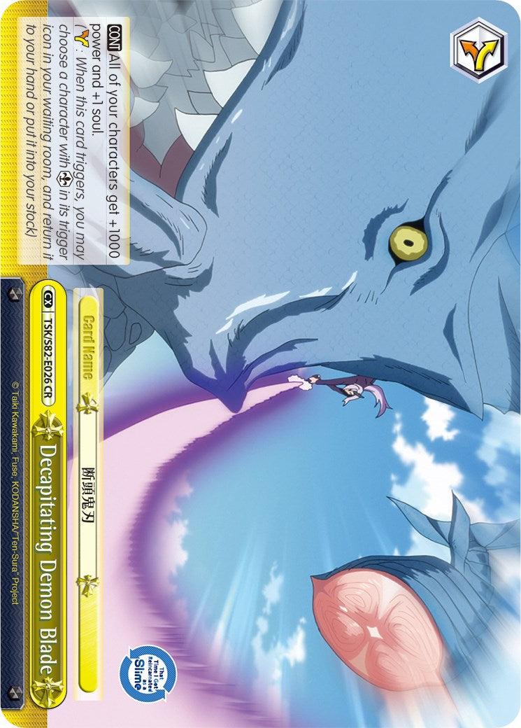Decapitating Demon Blade (TSK/S82-E026 CR) [That Time I Got Reincarnated as a Slime Vol.2] - POKÉ JEUX