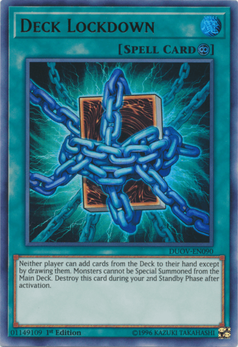 Deck Lockdown [DUOV-EN090] Ultra Rare - POKÉ JEUX