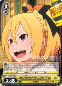 Declaration of War, Felt (RZ/S46-E005 R) [Re:ZERO] - POKÉ JEUX