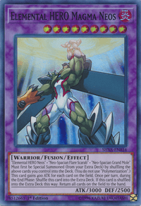 Elemental HERO Magma Neos [SHVA-EN034] Super Rare - POKÉ JEUX