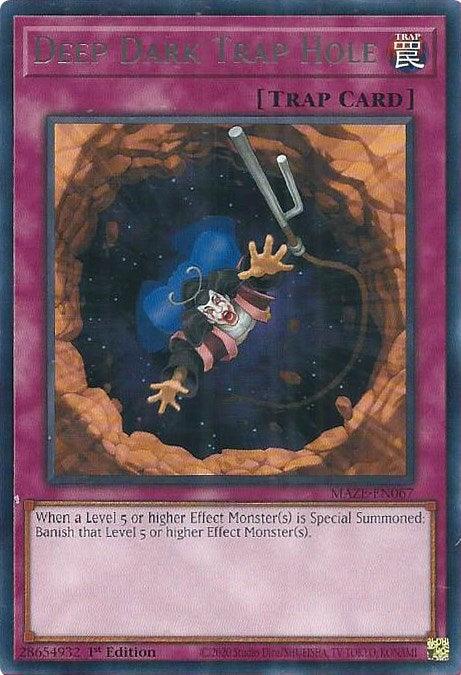 Deep Dark Trap Hole [MAZE-EN067] Rare - POKÉ JEUX