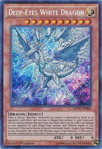 Deep-Eyes White Dragon [MVP1-ENS05] Secret Rare - POKÉ JEUX