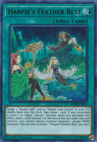 Harpie's Feather Rest [LED4-EN004] Ultra Rare - POKÉ JEUX