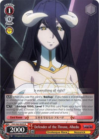 Defender of the Throne, Albedo (OVL/S62-E055 R) [Nazarick: Tomb of the Undead] - POKÉ JEUX
