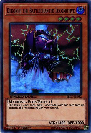 Dekoichi the Battlechanted Locomotive [SBSC-EN032] Super Rare - POKÉ JEUX
