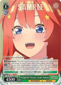 Delightful Present, Itsuki Nakano (5HY/W101-E044 C) [The Quintessential Quintuplets Movie] - POKÉ JEUX