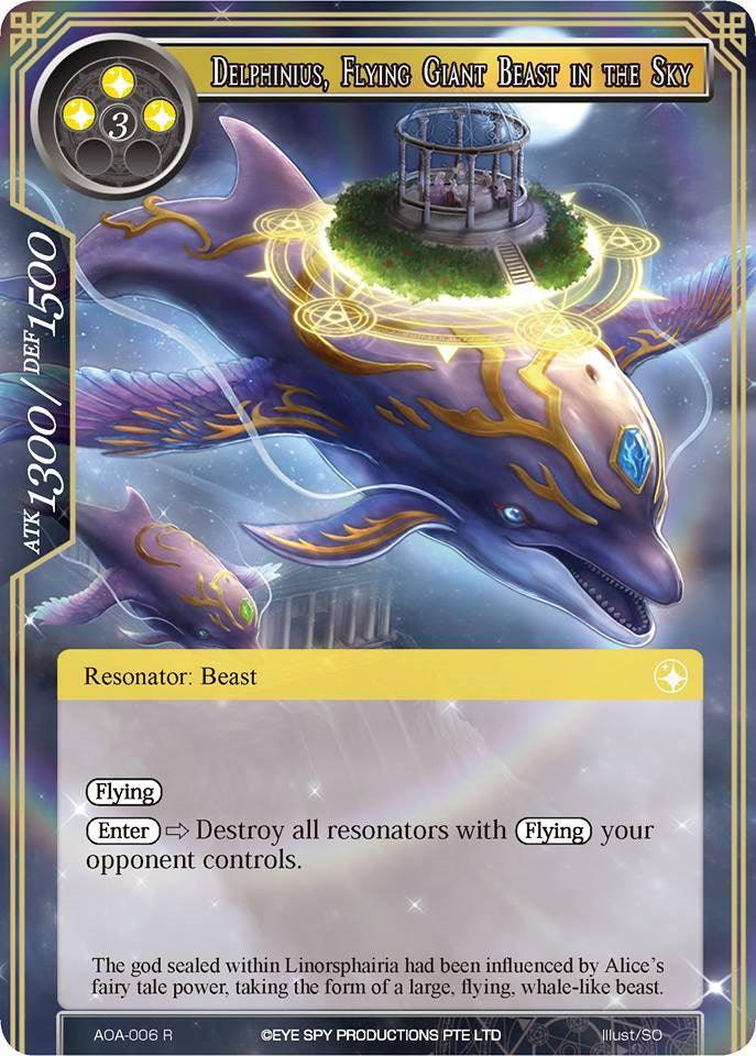 Delphinius, Flying Giant Beast in the Sky (AOA-006) [Awakening of the Ancients] - POKÉ JEUX