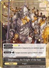 Delphinius, the Knight of the Sun (S-001/J) [Starter Deck: Knights of the Round Table] - POKÉ JEUX