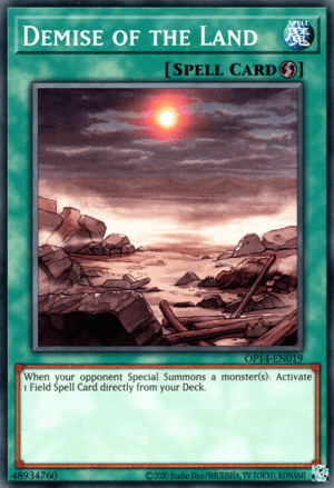 Demise of the Land [OP14-EN019] Common - POKÉ JEUX