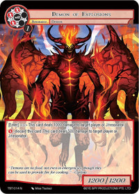 Demon of Explosions (TST-014) [The Seventh] - POKÉ JEUX