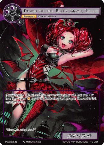 Demon of the Black Moon, Lilith (Full Art) (PofA-055) [Alice Origin IV: Prologue of Attoractia] - POKÉ JEUX