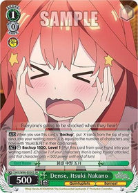 Dense, Itsuki Nakano (5HY/W90-E030S SR) [The Quintessential Quintuplets 2] - POKÉ JEUX
