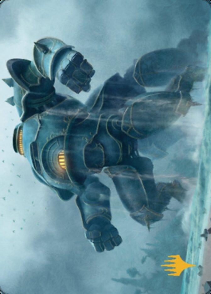 Depth Charge Colossus Art Card (Gold-Stamped Planeswalker Symbol) [The Brothers' War Art Series] - POKÉ JEUX