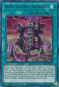 Despia, Theater of the Branded [GFP2-EN167] Ultra Rare - POKÉ JEUX
