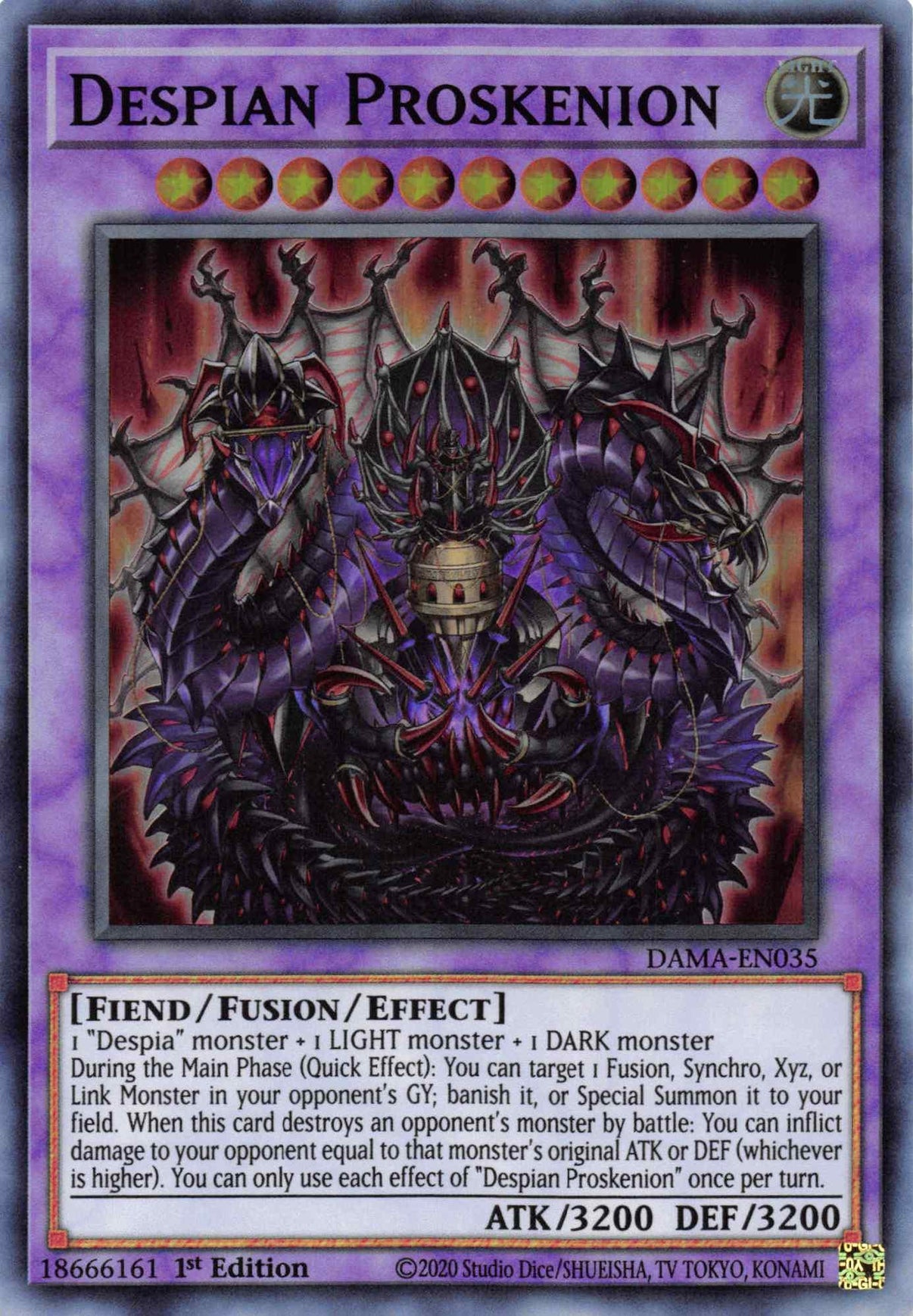Despian Proskenion [DAMA-EN035] Super Rare - POKÉ JEUX