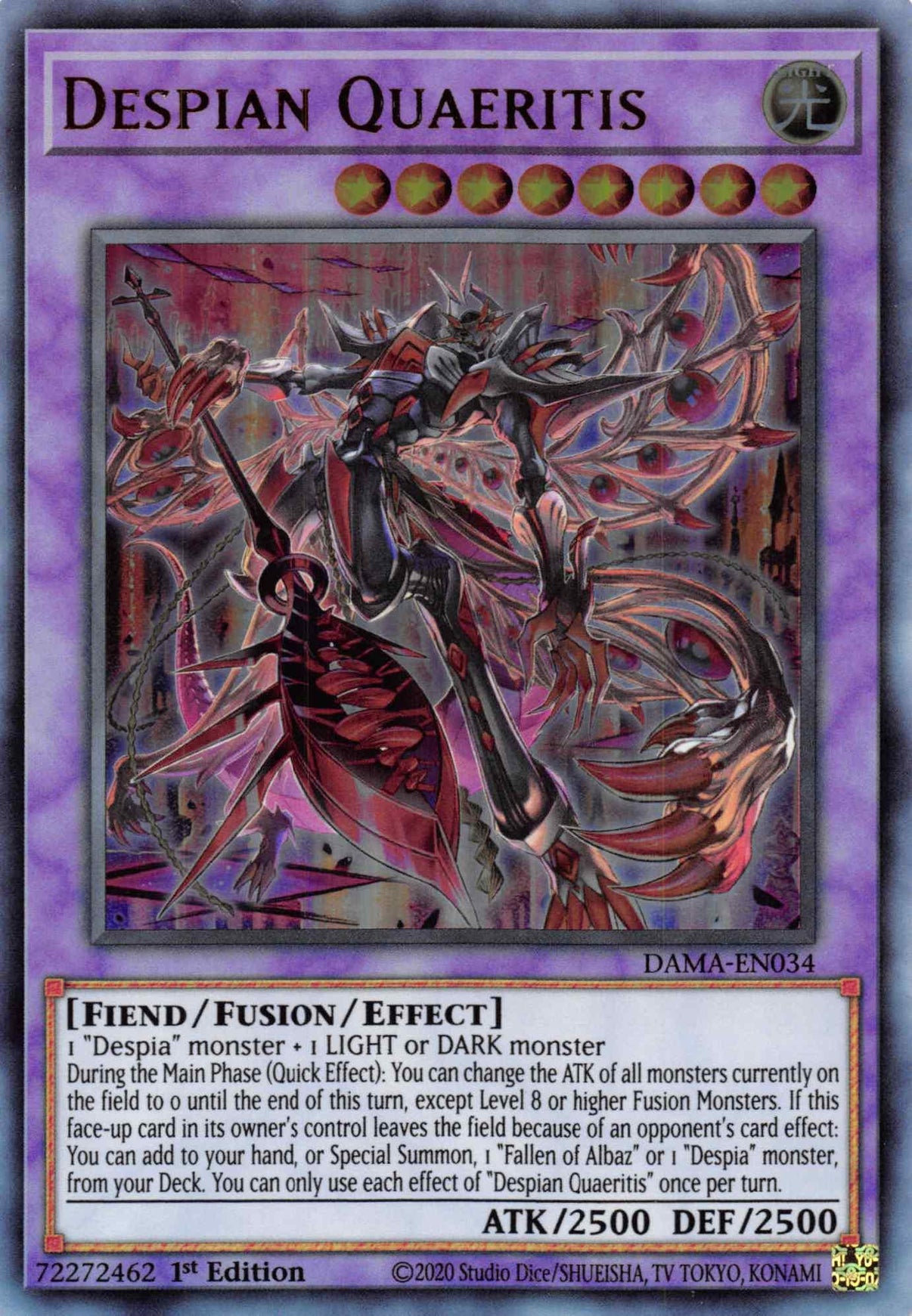 Despian Quaeritis [DAMA-EN034] Ultra Rare - POKÉ JEUX