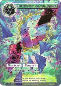Destruction of the Portal (Full Art) (ADK-091) [Advent of the Demon King] - POKÉ JEUX