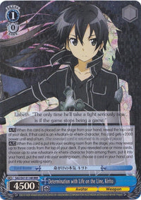 Determination with Life on the Line, Kirito (SAO/S47-E114R RRR) [Sword Art Online Re: Edit] - POKÉ JEUX