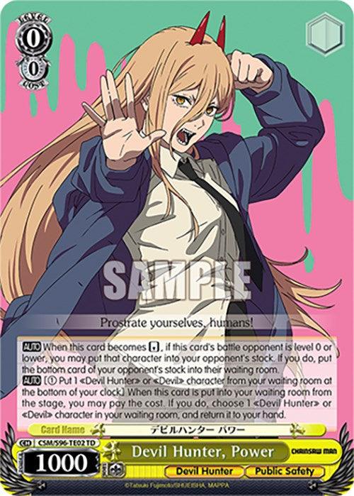 Devil Hunter, Power (CSM/S96-TE02 TD) [Chainsaw Man] - POKÉ JEUX