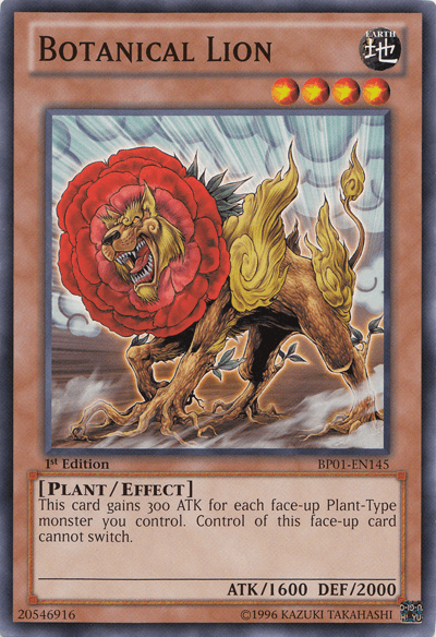 Botanical Lion [BP01-EN145] Common - POKÉ JEUX