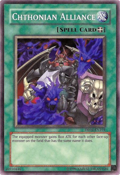 Chthonian Alliance [DR04-EN104] Common - POKÉ JEUX