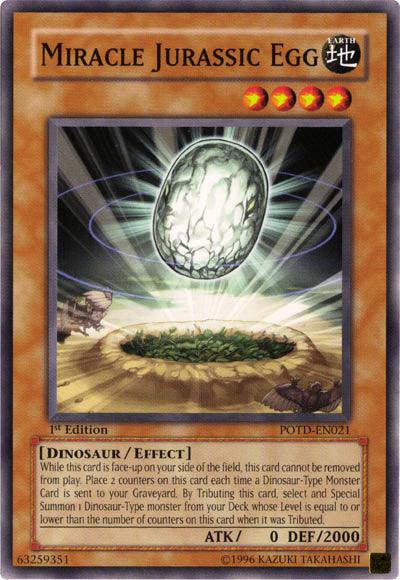 Miracle Jurassic Egg [POTD-EN021] Common - POKÉ JEUX