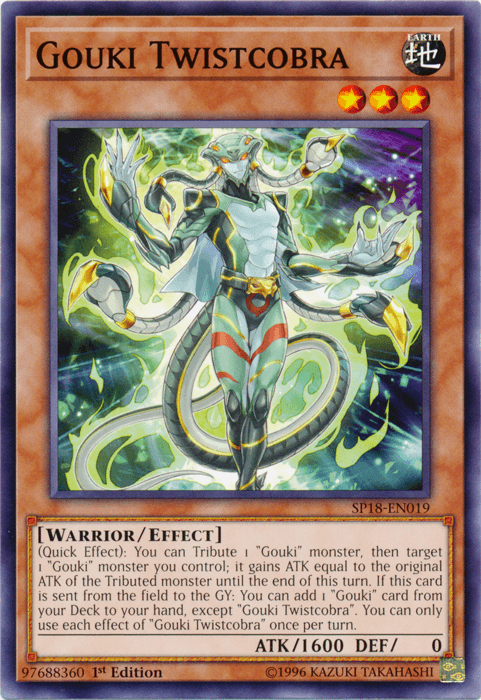 Gouki Twistcobra [SP18-EN019] Common - POKÉ JEUX