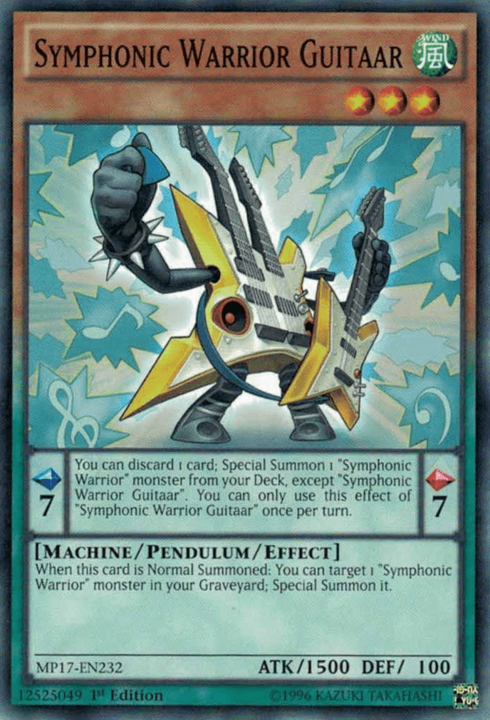 Symphonic Warrior Guitaar [MP17-EN232] Common - POKÉ JEUX