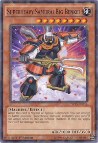Superheavy Samurai Big Benkei [SP15-EN017] Shatterfoil Rare - POKÉ JEUX