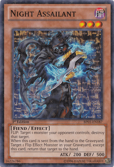 Night Assailant [BP01-EN187] Starfoil Rare - POKÉ JEUX