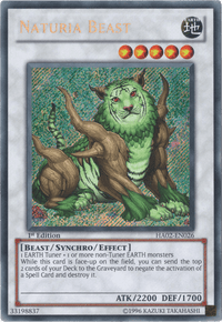 Naturia Beast [HA02-EN026] Secret Rare - POKÉ JEUX