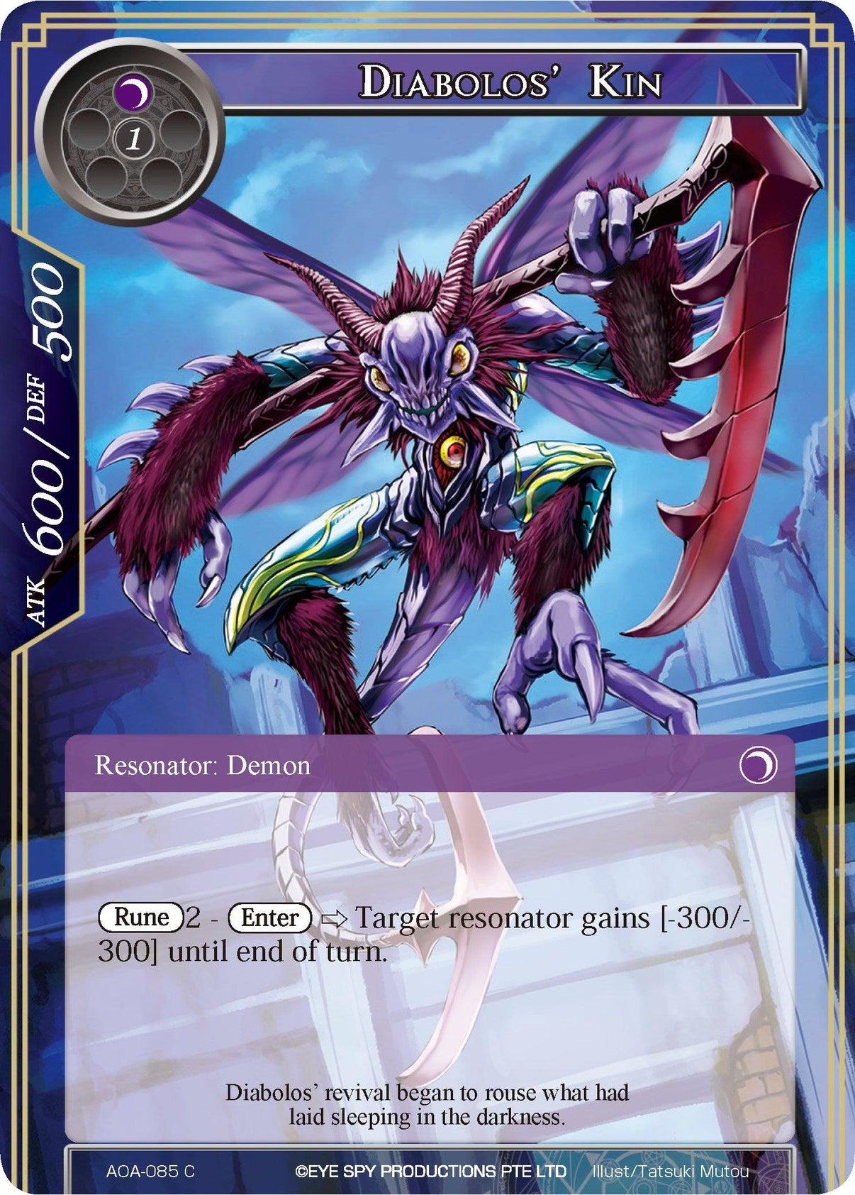 Diabolos' Kin (AOA-085) [Awakening of the Ancients] - POKÉ JEUX