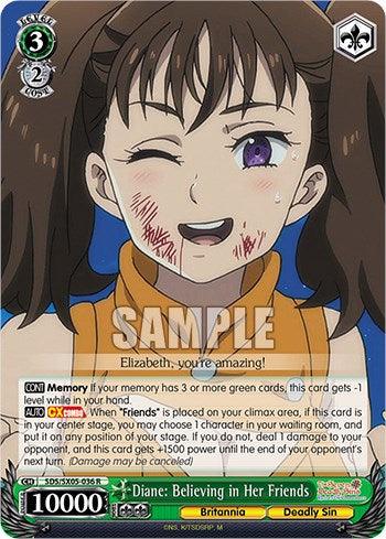 Diane: Believing in Her Friends (Foil) [The Seven Deadly Sins: Revival of The Commandments] - POKÉ JEUX