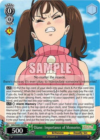 Diane: Importance of Memories (Foil) [The Seven Deadly Sins: Revival of The Commandments] - POKÉ JEUX