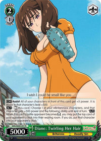 Diane: Twirling Her Hair (SDS/SX03-031 R) [The Seven Deadly Sins] - POKÉ JEUX