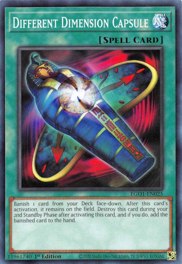 Different Dimension Capsule [EGO1-EN025] Common - POKÉ JEUX