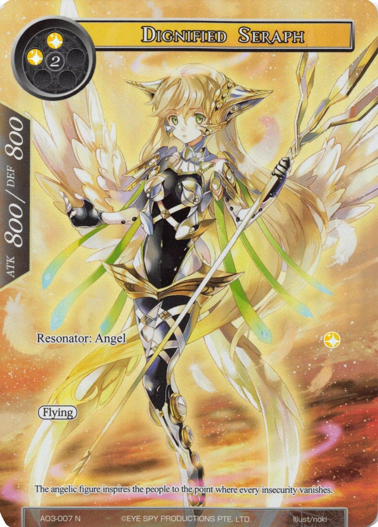 Dignified Seraph (Full Art) (AO3-007) [Alice Origin III] - POKÉ JEUX