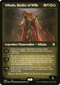 Dihada, Binder of Wills (Showcase Display Commander) [Dominaria United Commander] - POKÉ JEUX