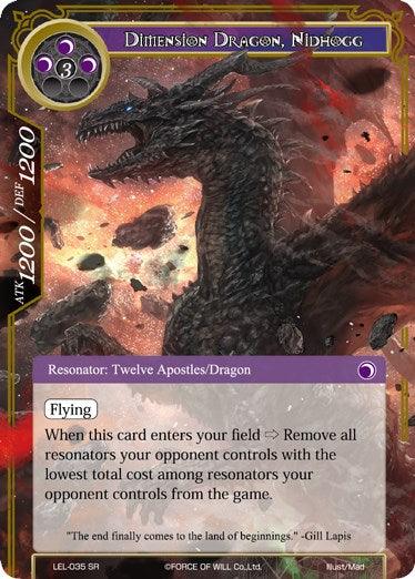 Dimension Dragon, Nidhogg (LEL-035) [Legacy Lost] - POKÉ JEUX