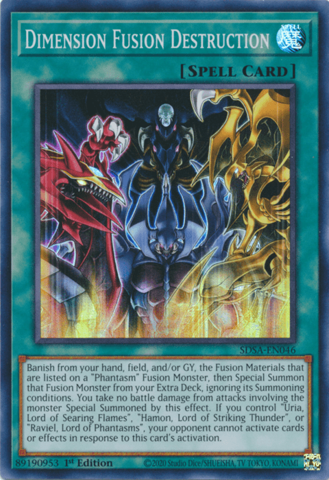 Dimension Fusion Destruction [SDSA-EN046] Super Rare - POKÉ JEUX