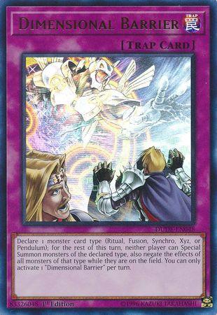 Dimensional Barrier [DUDE-EN048] Ultra Rare - POKÉ JEUX