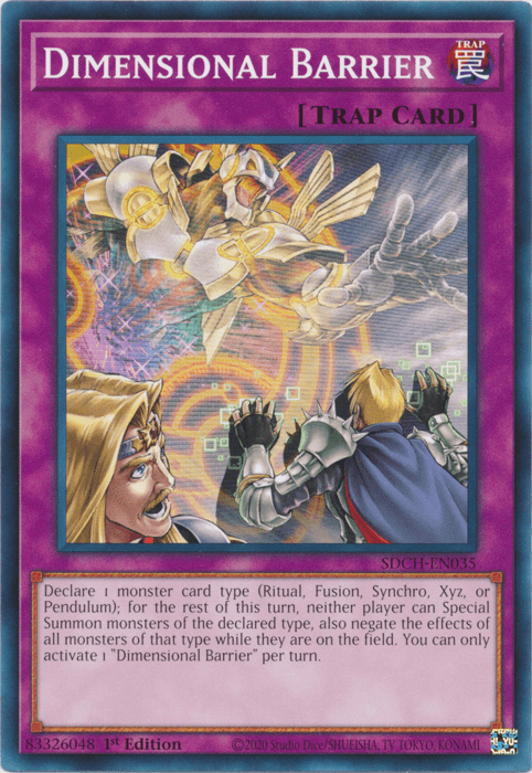 Dimensional Barrier [SDCH-EN035] Common - POKÉ JEUX
