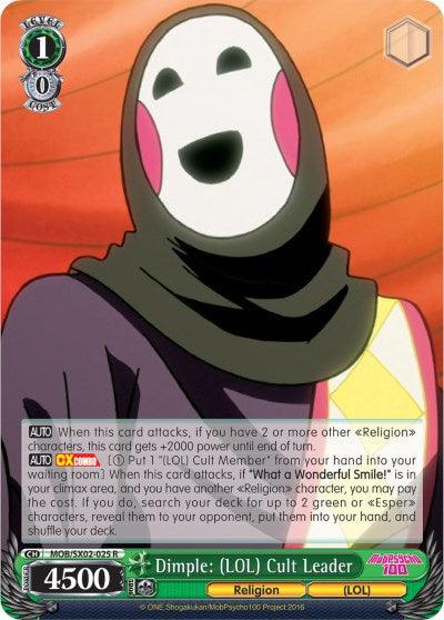 Dimple: (MOB/SX02-025 R) (LOL Cult Leader) [Mob Psycho 100] - POKÉ JEUX