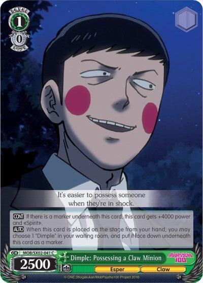 Dimple: Possessing a Claw Minion (MOB/SX02-041 C) [Mob Psycho 100] - POKÉ JEUX
