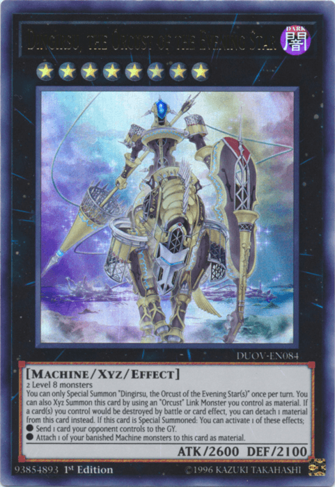 Dingirsu, the Orcust of the Evening Star [DUOV-EN084] Ultra Rare - POKÉ JEUX