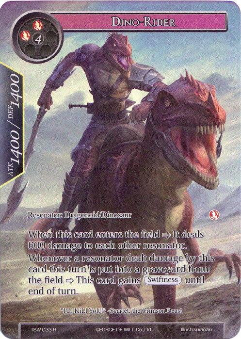 Dino-Rider (Full Art) (TSW-033) [The Time Spinning Witch] - POKÉ JEUX