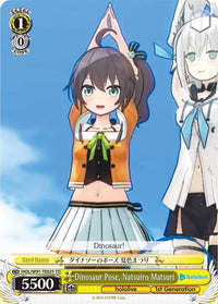 Dinosaur Pose, Natsuiro Matsuri (HOL/W91-TE025 TD) [hololive production] - POKÉ JEUX