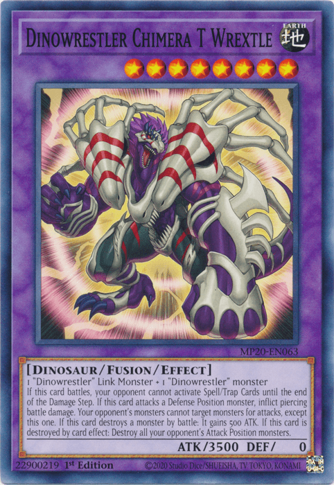 Dinowrestler Chimera T Wrextle [MP20-EN063] Common - POKÉ JEUX