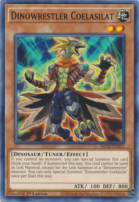 Dinowrestler Coelasilat [MP20-EN053] Common - POKÉ JEUX